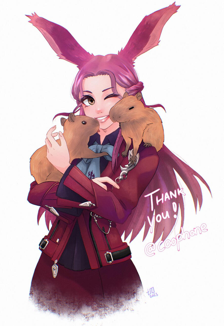 Warrior of Light of coophone (@twitter/bsky)