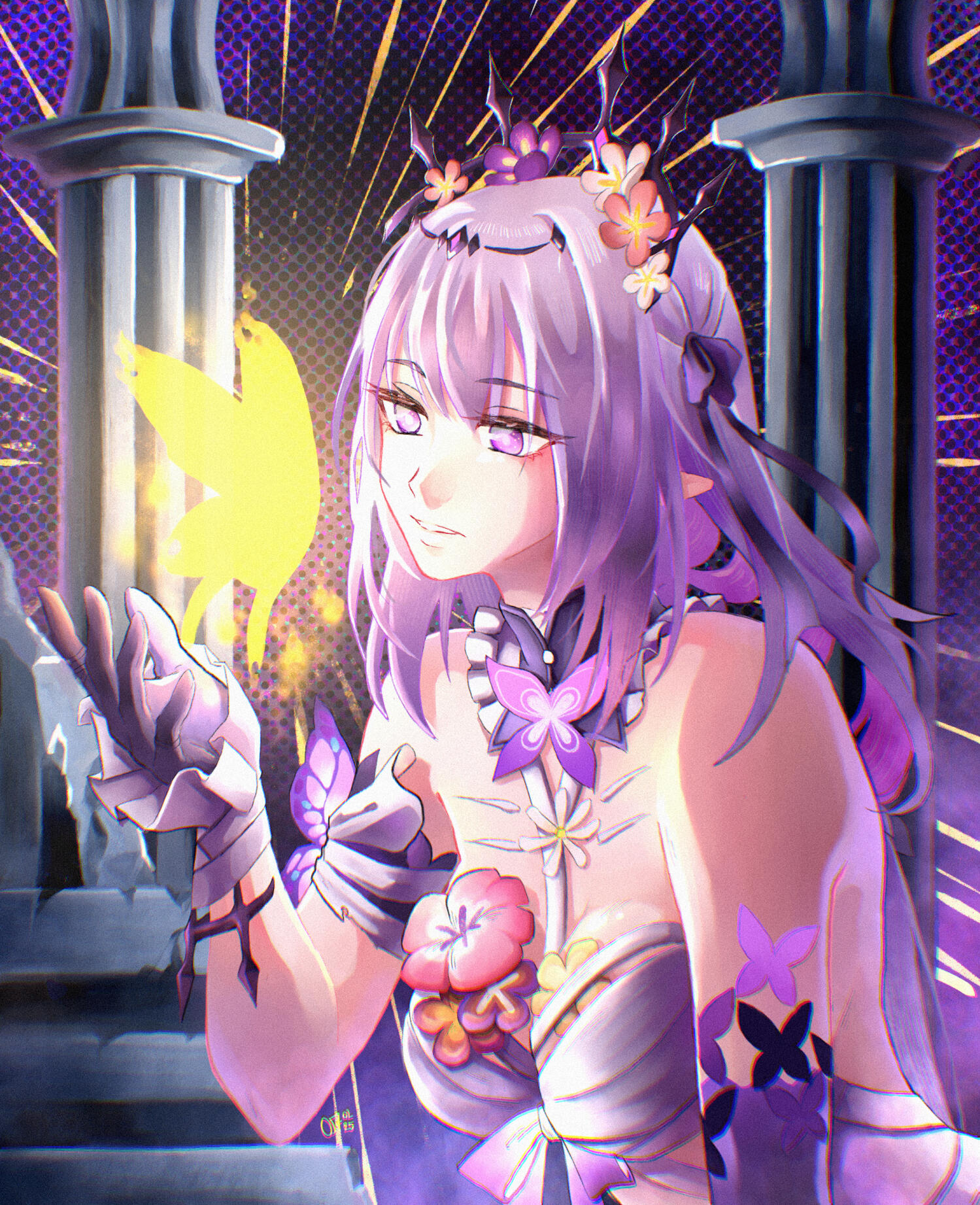 &quot;in death we find piece&quot; personal piece of Castorice of the game Honkai Star Rail